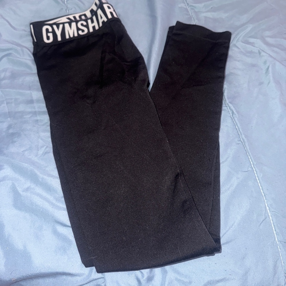 Gymshark Black High-Waisted Leggings
